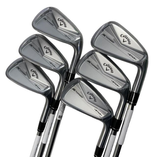 キャロウェイ X FORGED STAR(2024) BLACK 6S アイアンセット IR 