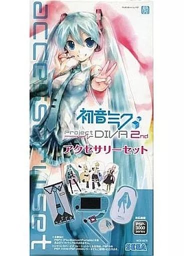 中古】PSPハード 初音ミク -Project DIVA- 2nd アクセサリーセット
