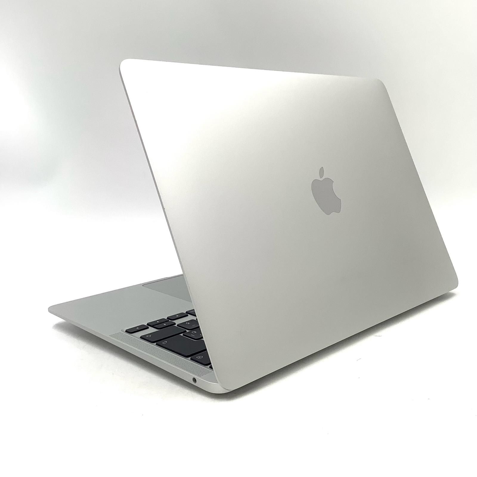 キャンセル品【ほぼ新品】Macbook air M1シルバー、付属品全てあり 全額返金保証】【最速発送】Apple MacBook Air 13.3インチ 2020 M1 8GB