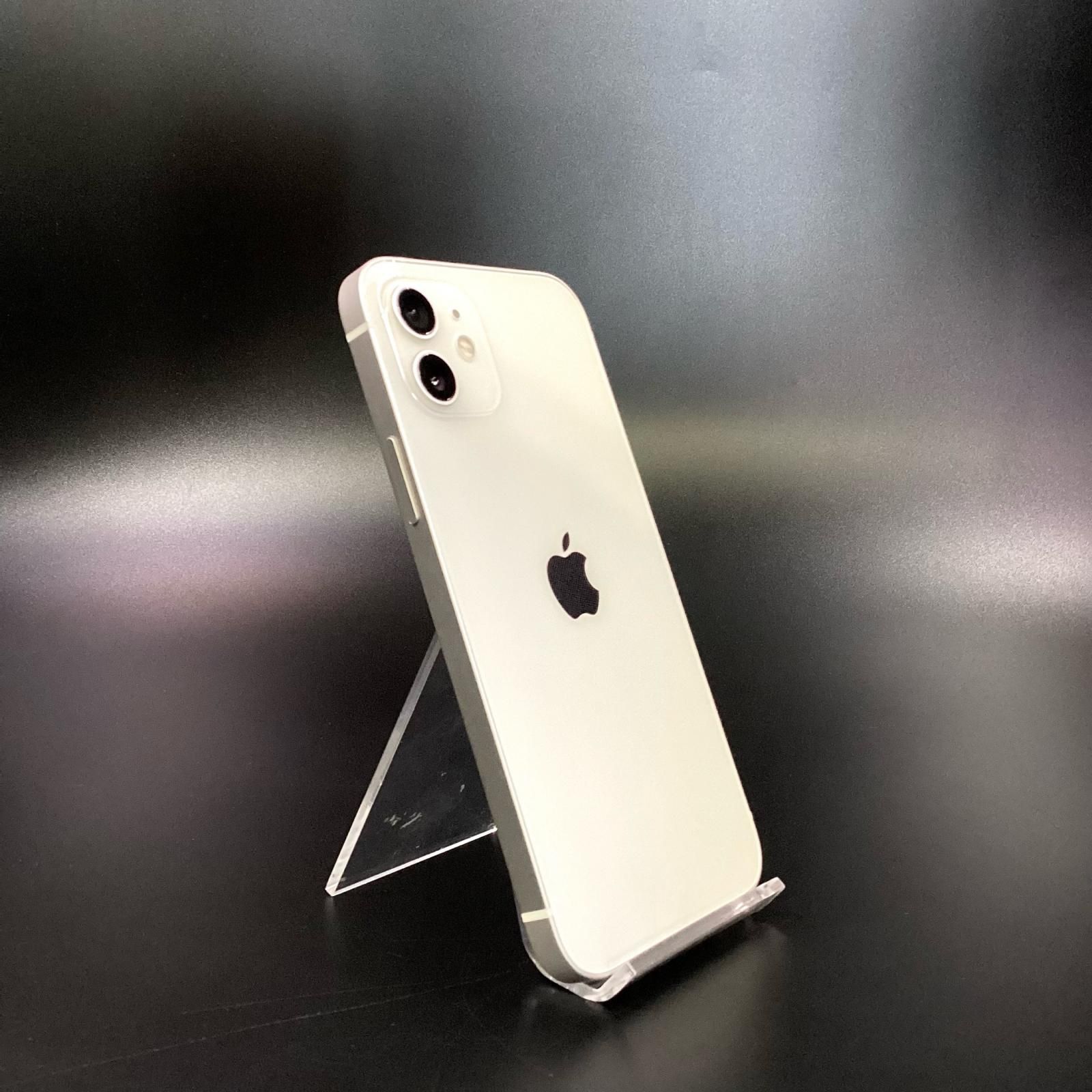 新品 未使用 iPhone 12 128GB 白softbank 残債なし SIMフリー 4月4購入 AppleCare+加入OK 最速発送】 iPhone 12 128GB ホワイト Softbank 白ロム【難有】 81