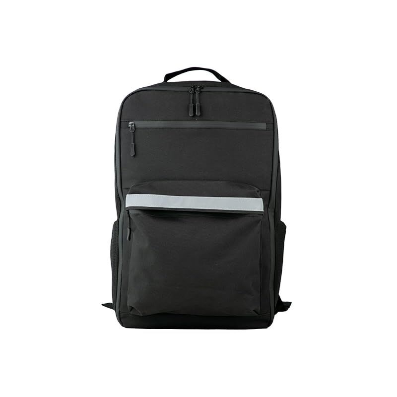 【新品】 SONAEMON 防災リュック 32l 大容量 撥水加工 ブラック 避難グッズ 防災セット 単品 1人用 家族 反射テープ付き 室内用 スタイリッシュデザイン 男女兼用 災害対策 非常用 0
