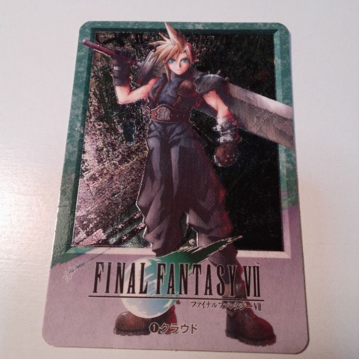 ★ファイナルファンタジー キラカードダス3枚セット★ ファイナルファンタジー Ⅶ カードダス キラ クラウド・ストライフ