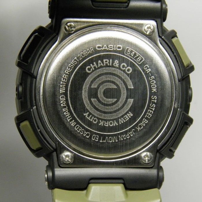 CASIO(カシオ)G-SHOCK(ジーショック)Gショック GA-500K-3AJR CHARI＆CO