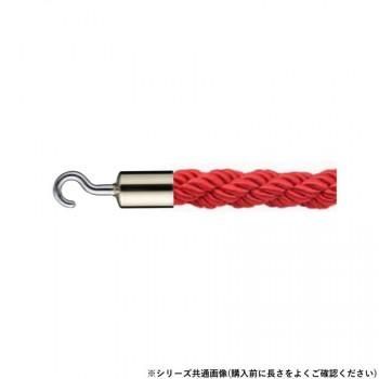 シロクマ パーティションロープ φ25×1800mm 金/レッド FPR-25C