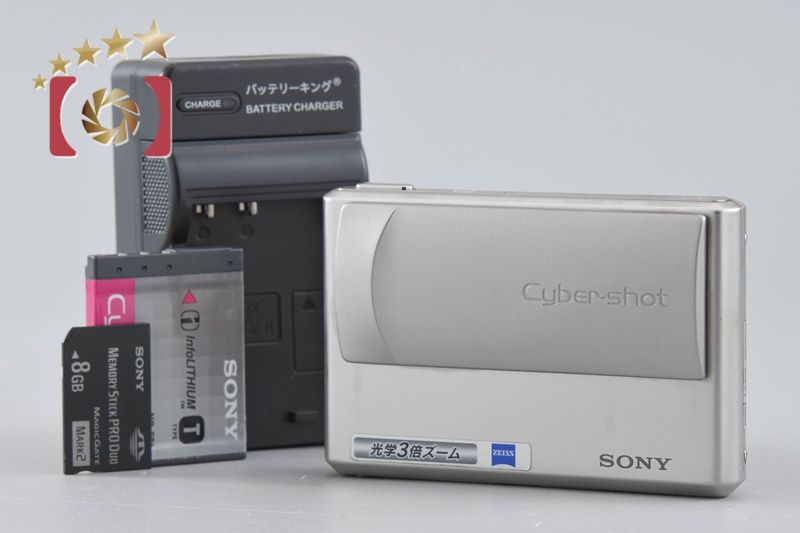 SONY ソニー Cyber-Shot DSC-T1 シルバー デジタルスチルカメラ 【公式