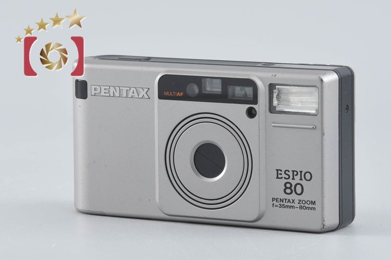 【中古】PENTAX ペンタックス ESPIO 80 シルバー コンパクトフィルムカメラ 中古】PENTAX ペンタックス ESPIO 80 シルバー コンパクトフィルム