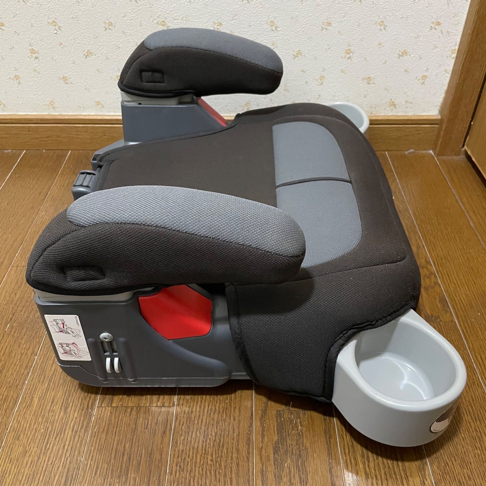2個セット GRACO グレコ ジュニアシート ブースター カップホルダー付き 2個セット GRACO グレコ ジュニアシート ブースター カップホルダー