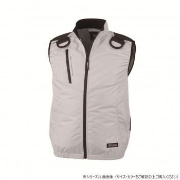 ジーベック(XEBEC) XE98104 空調服遮熱ハーネスベスト シルバーグレー 5L