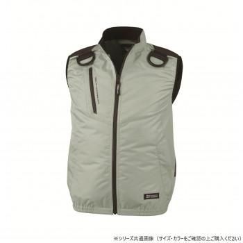 ジーベック(XEBEC) XE98104 空調服遮熱ハーネスベスト モスグリーン 5L