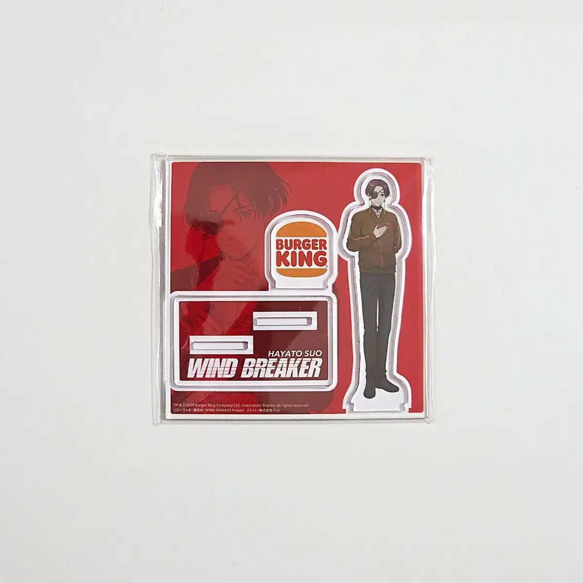 ウィンドブレーカー - スオ・ハヤト バーガーキング コーラポ アクリル 
