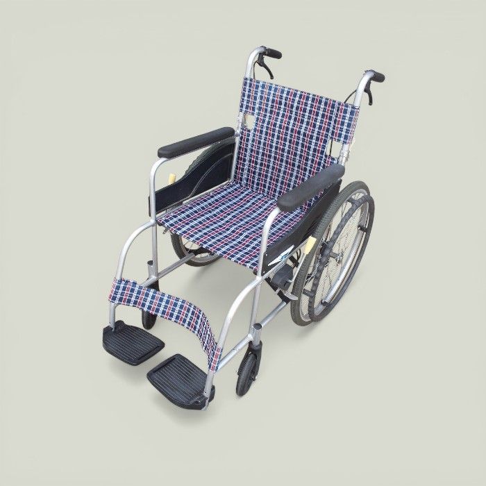 送料無料(一部地域を除く)自操型車いす NEO-1ワンストップブレーキ仕様 ts-26-0417-02