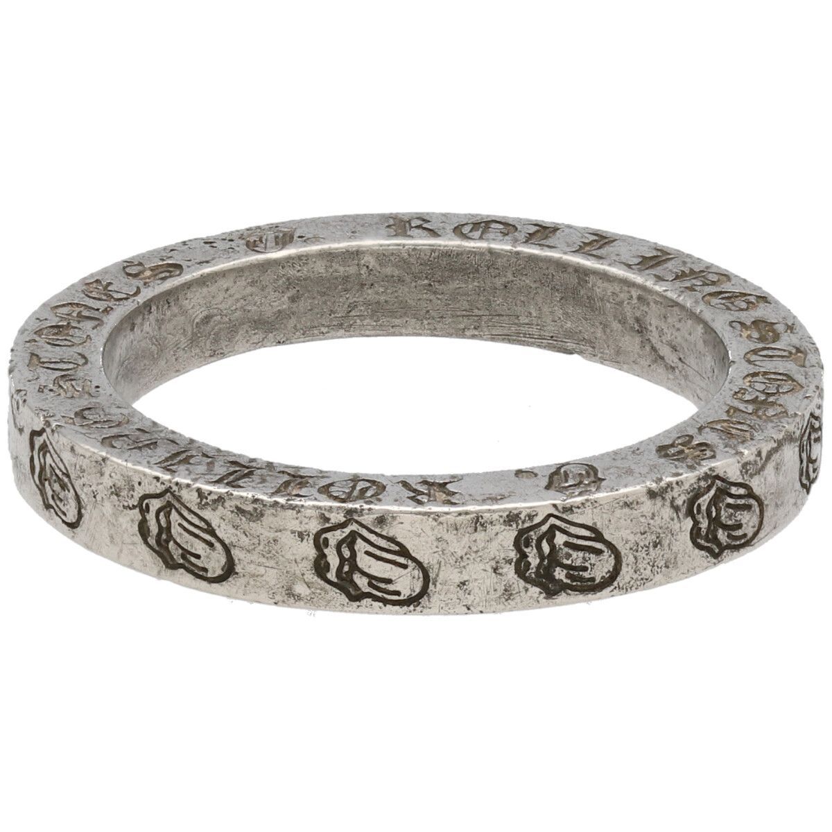 中古】 CHROME HEARTS クロムハーツ スペーサーリング 3MM リップ&タン 