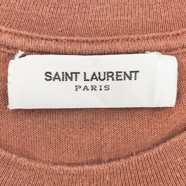 SAINT LAURENT サンローラン 15AW エディ期 ボーダー柄 クルーネック T