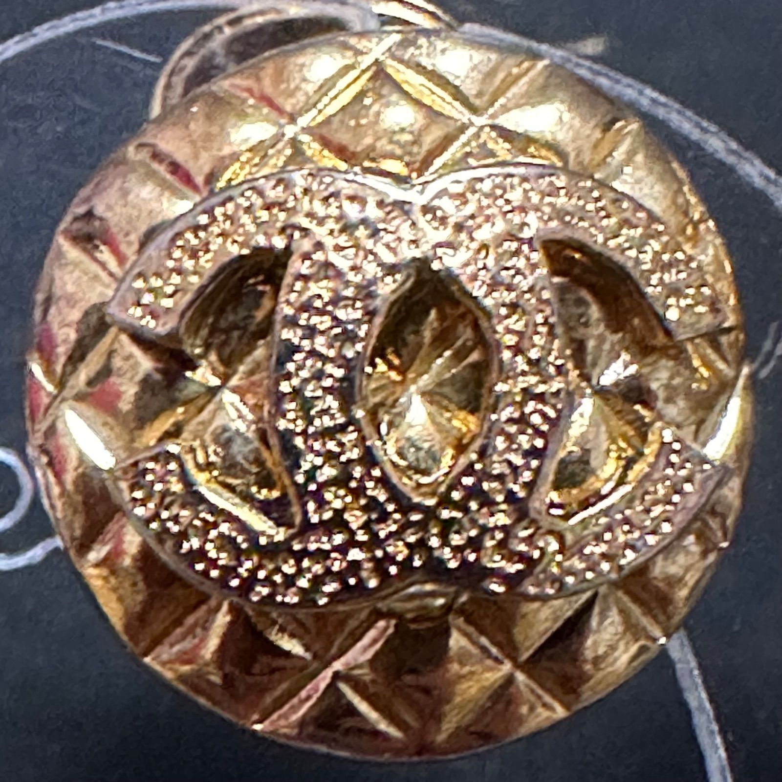 CHANEL シャネル イヤリング ココマーク マトラッセ ヴィンテージ 希少