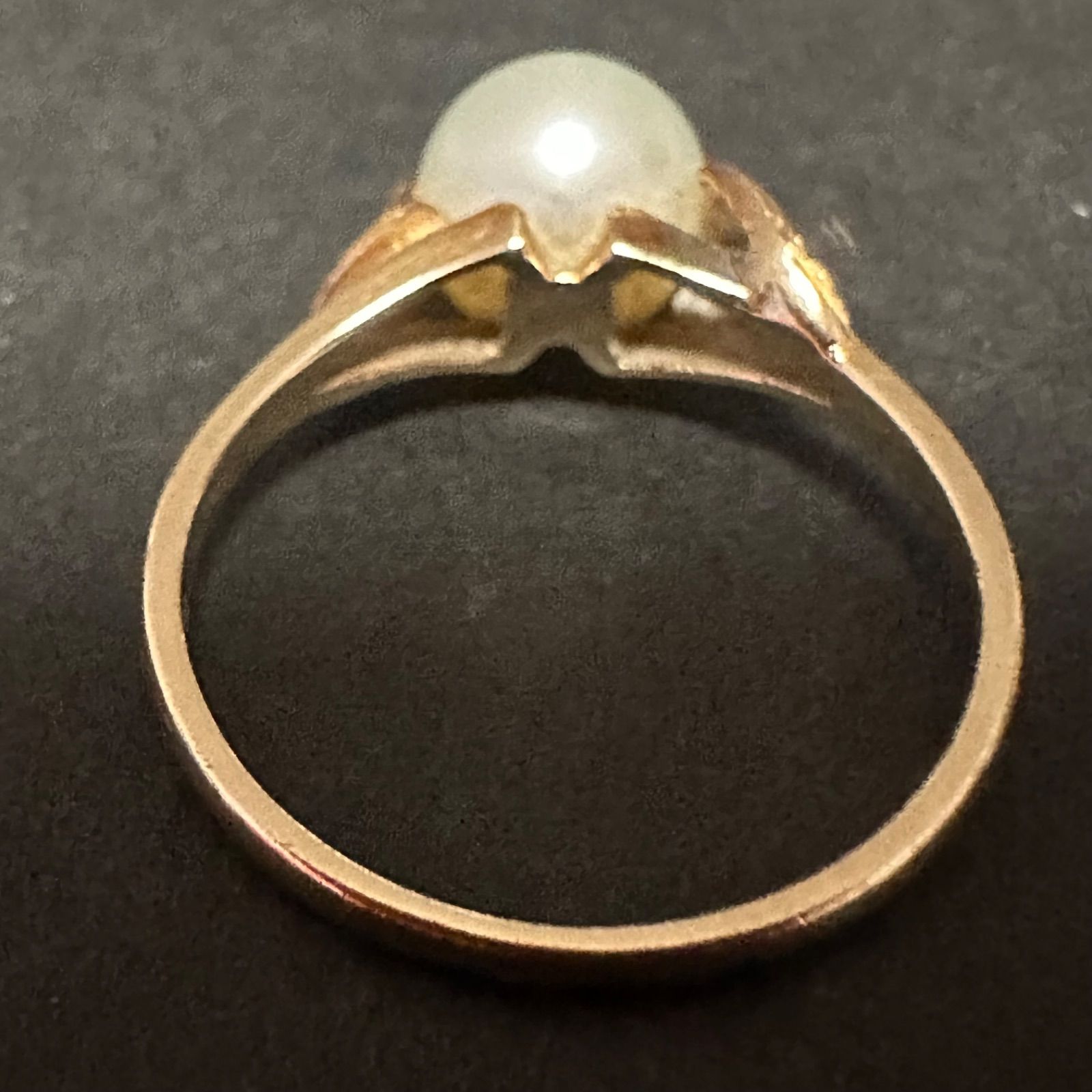 ミキモト MIKIMOTO 指輪 リング K14 パール 約7.5mm ゴールド - メルカリ