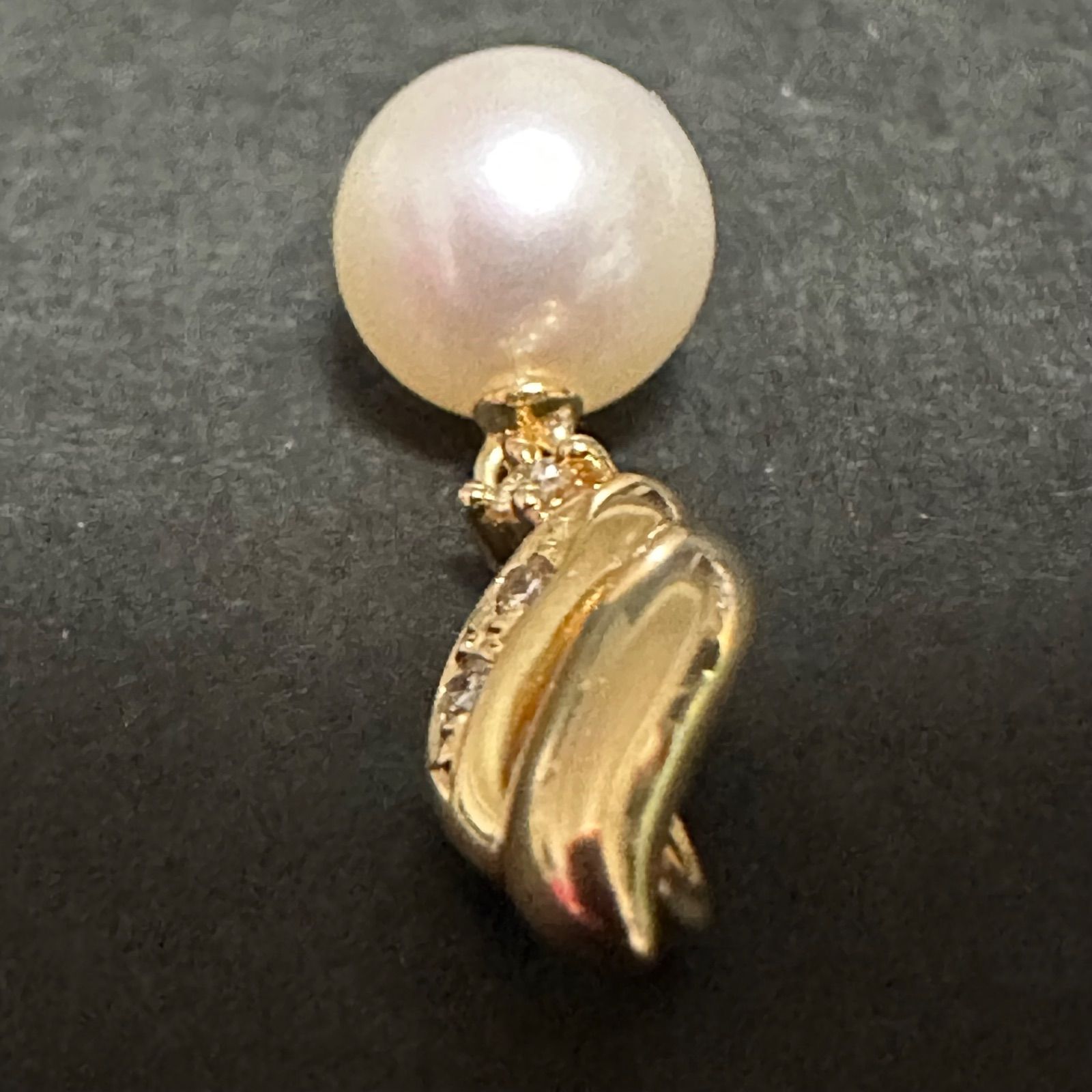 7/美品 タサキ 田崎真珠 K18 ペリドット シトリン ペンダントトップ 極美品 タサキ TASAKI ペントップ トップ ペンダントトップ 田崎 田崎