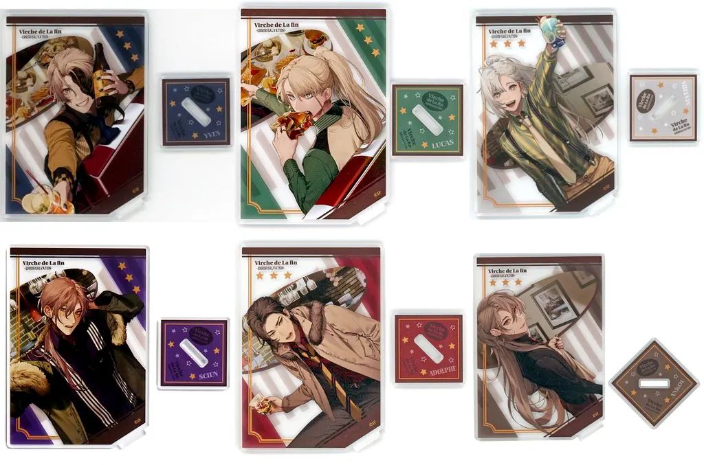 中古】アクリルスタンド・アクリルパネル 全6種セット 「終遠の