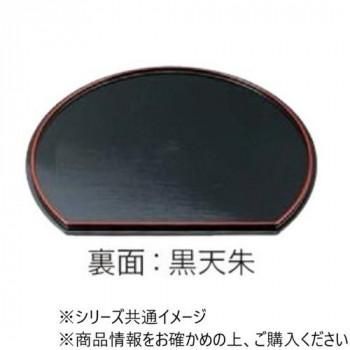 福井クラフト 尺1半月両面盆後藤BSL/裏刷毛目黒天朱 15234070 - メルカリ