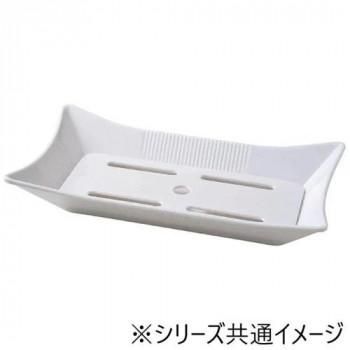 福井クラフト　タコ長角盛鉢(大)本体　白グロス 83360310