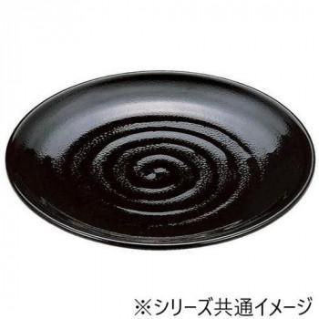 福井クラフト　尺3寸神龍盛鉢 黒パール 55004190