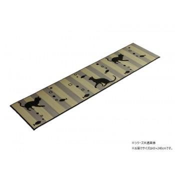 い草 キッチンマットFニャコルン 43×240cm 1081960015205