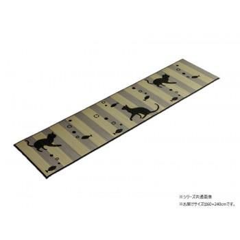 い草 キッチンマットFニャコルン 60×240cm 1081960015805
