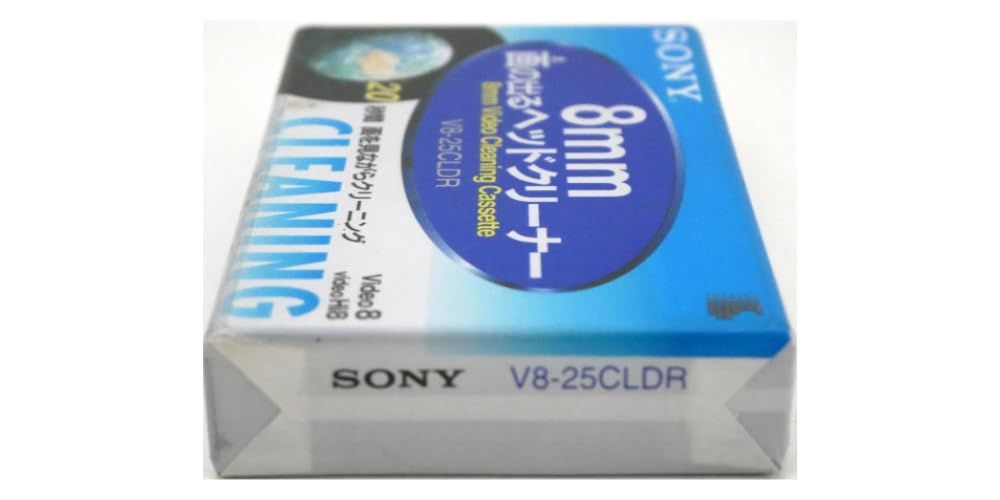 新品 V8-25CLDR 8mmテープヘッドクリーニングカセット(乾式) - メルカリ