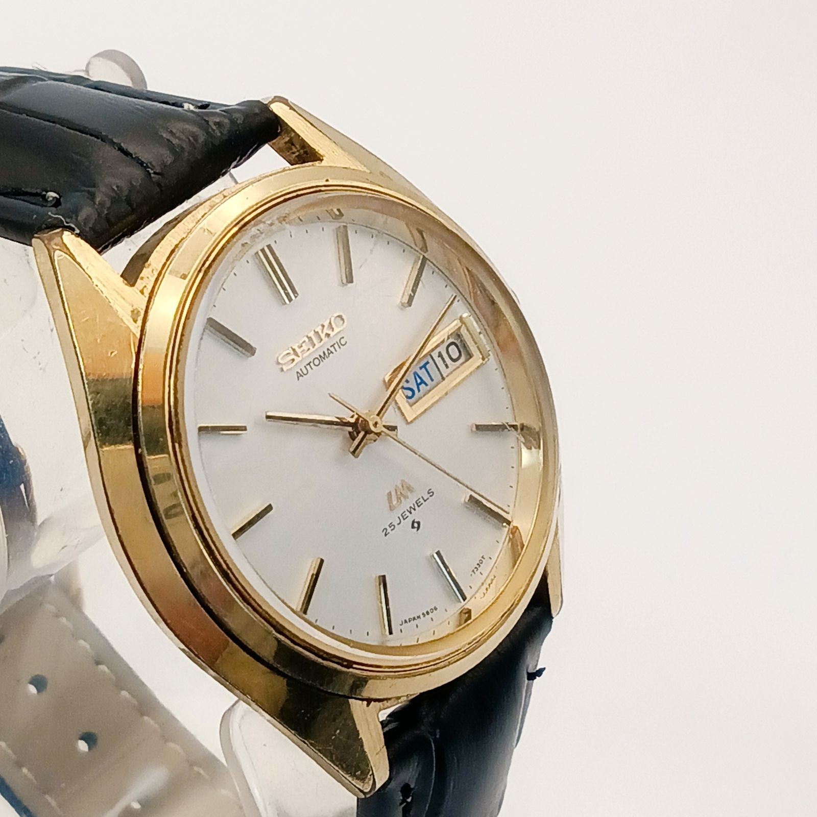 稼働 良品】0424-2 SEIKO LM セイコー ロードマチック 5606-7190