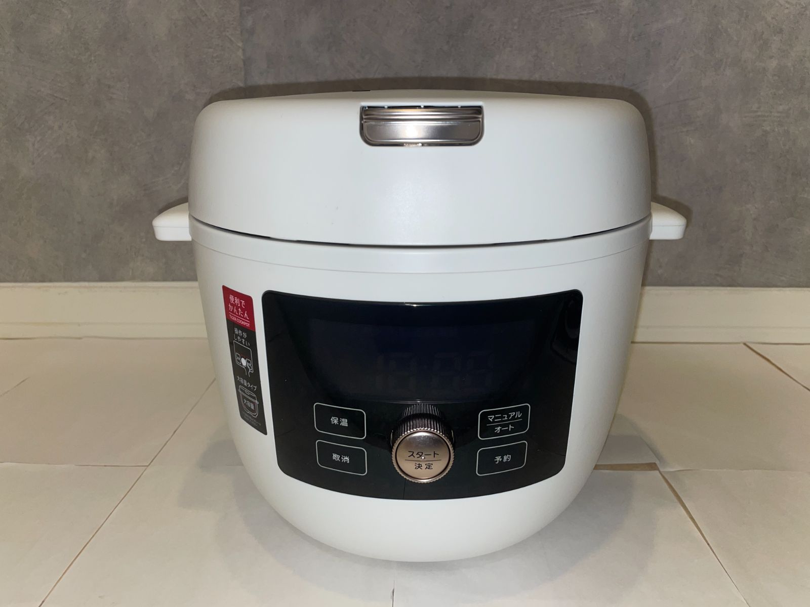 タイガー魔法瓶 電気圧力鍋 COK-B400WM マットホワイト 極美品 即発送 