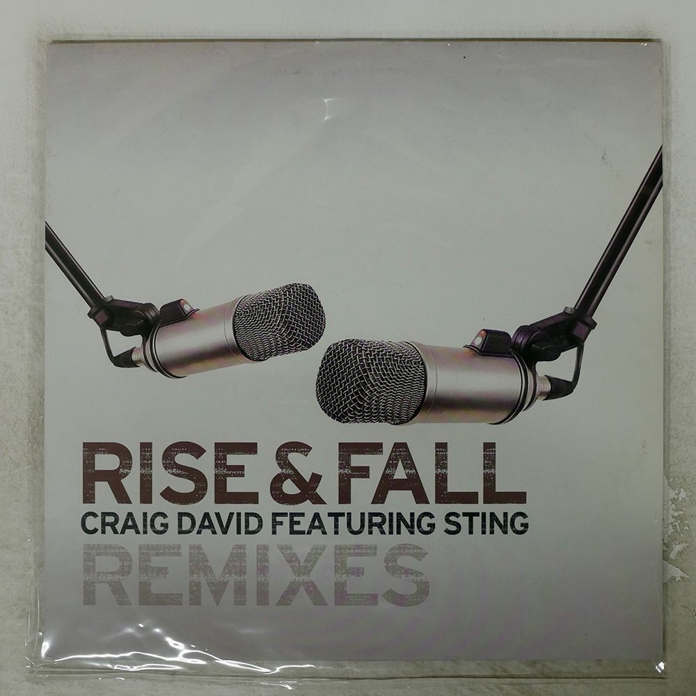 【名盤】Craig David ‎/ Rise & Fall remi レコード Craig David Featuring Sting – Rise & Fall – CD (Single, Promo