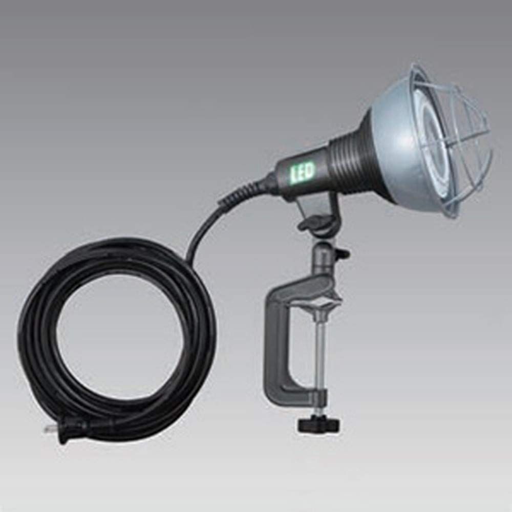 新品 ハタヤ (HATAYA) 照明 LED 投光器 屋外用 (防雨型) 防水 電球色 20W 全光束1940Lm コード5m ビーム角60度 二重絶縁 アース不要 バイス取り付け 作業灯 ワークライト 家庭用 工場用 建設現場 20WLED作業灯 RGL-5