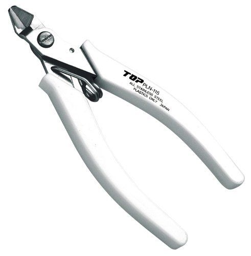 新品 トップ (TOP) プラスチックニッパ プラスチック 直径3㎜ 切断可能 バネ付 ※6個入 PLN-115