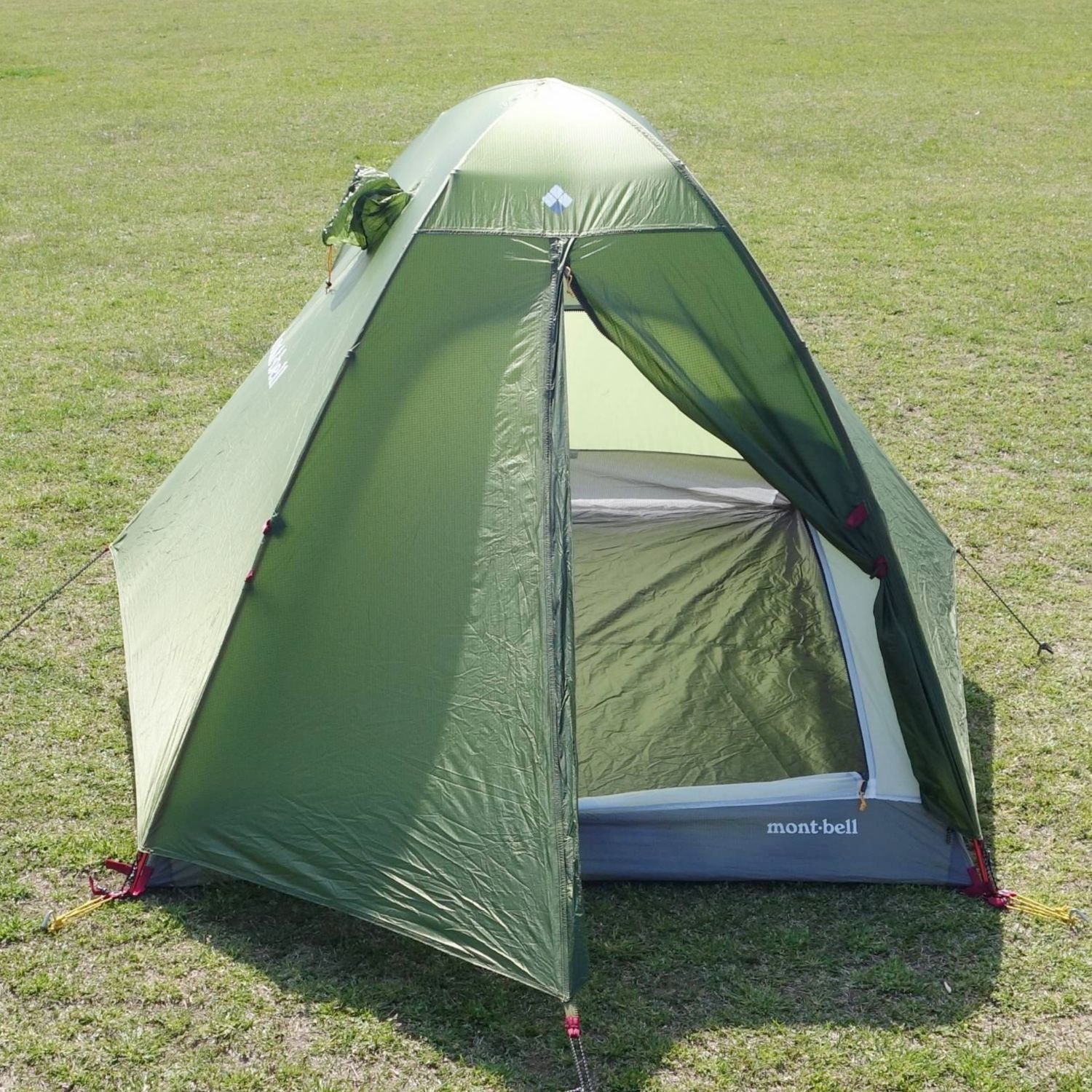 美品 モンベル mont bell ステラリッジ 2 テント 本体 レインフライ 