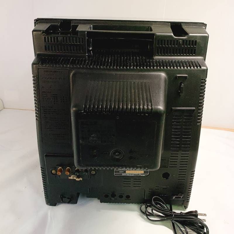 ナショナル 松下電器 カラーテレビ TH14-N9 通電確認済 昭和レトロ