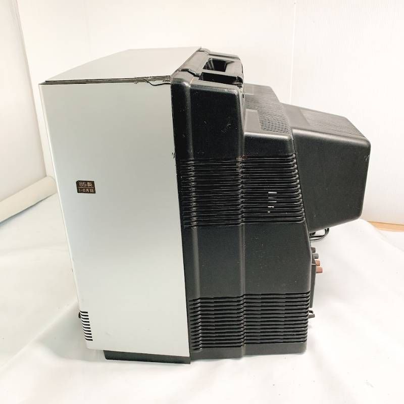 ナショナル 松下電器 カラーテレビ TH14-N9 通電確認済 昭和レトロ