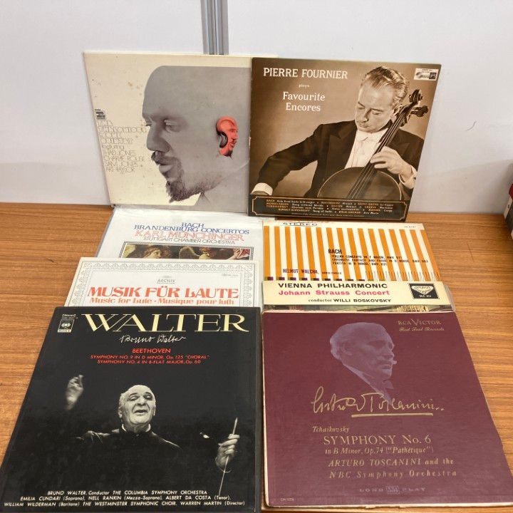 □01)【1点限り!】クラシック音楽のレコードまとめ売り約30点セット