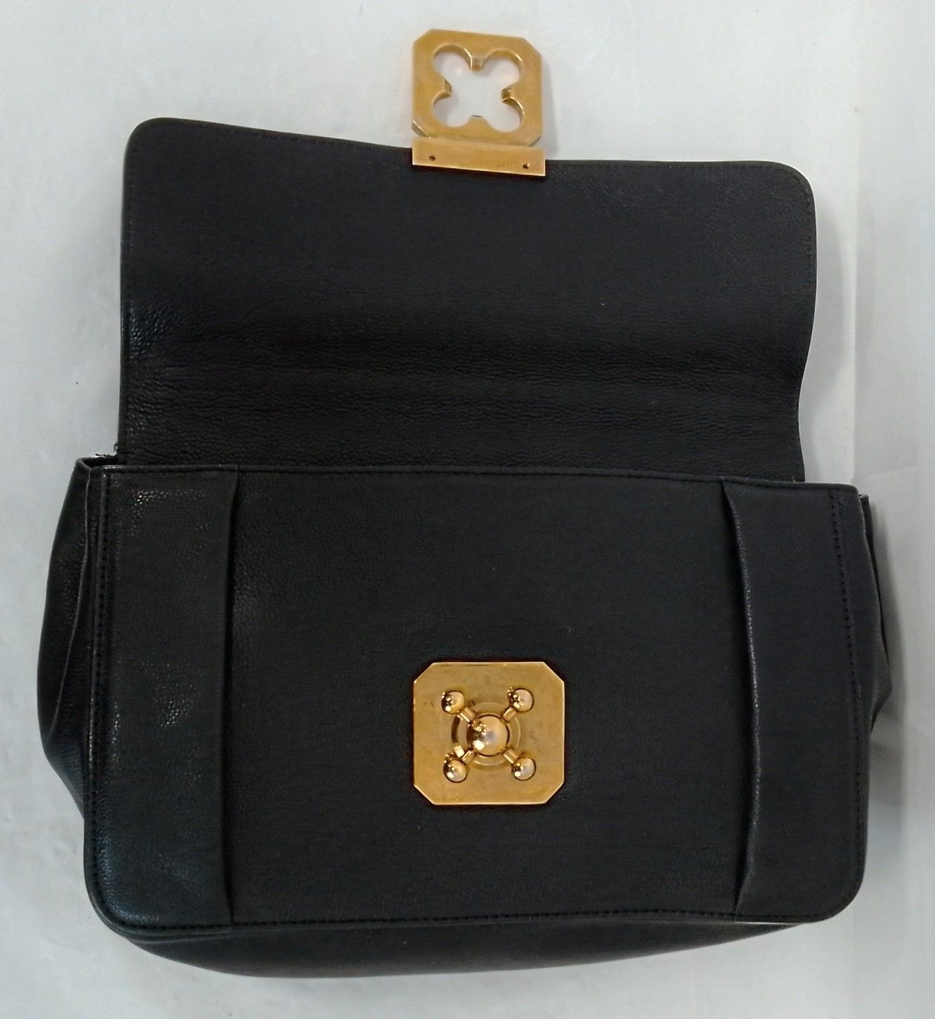 ART08 クロエ 極美品 エルシー チェーンショルダーバッグ ゴールド金具