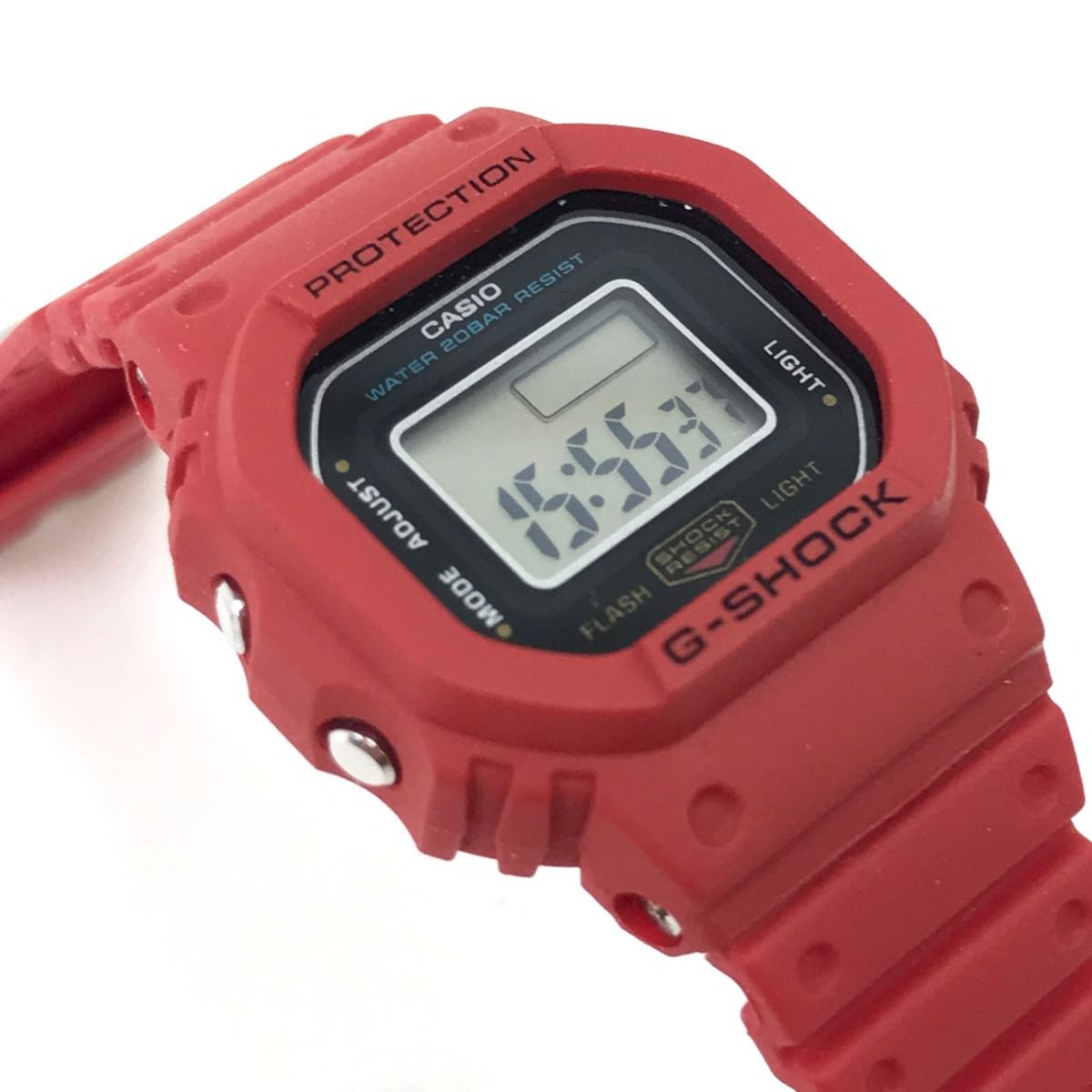 カシオ リングウォッチ 赤 G-SHOCK 限定モデル CASIO nano 5600 SERIES RING WATCH DWN-5600-4