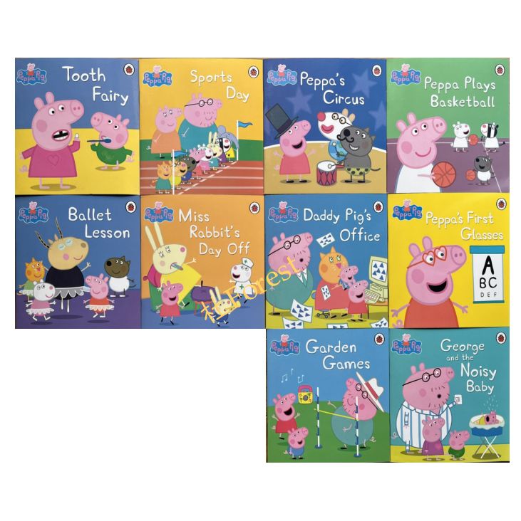 新品 Peppa Pig 絵本 ペッパピッグ 10冊 音源付き マイヤペン対応