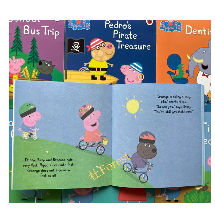 新品 Peppa Pig 漫画版 1 絵本2冊 全冊音源付動画付 マイヤペン対応 Peppa Pig ペッパピッグ漫画版シリーズ1 絵本2冊全冊音源付動画付 新品