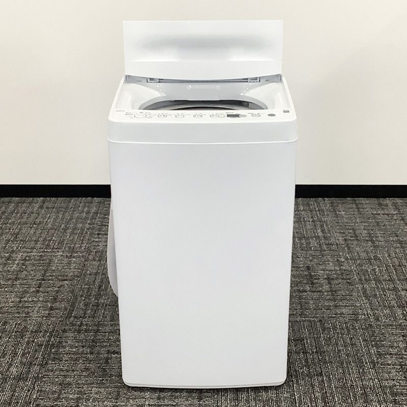 中古 全自動洗濯機 4.5Kg ホワイト 2023年製ハイアール 新生活 