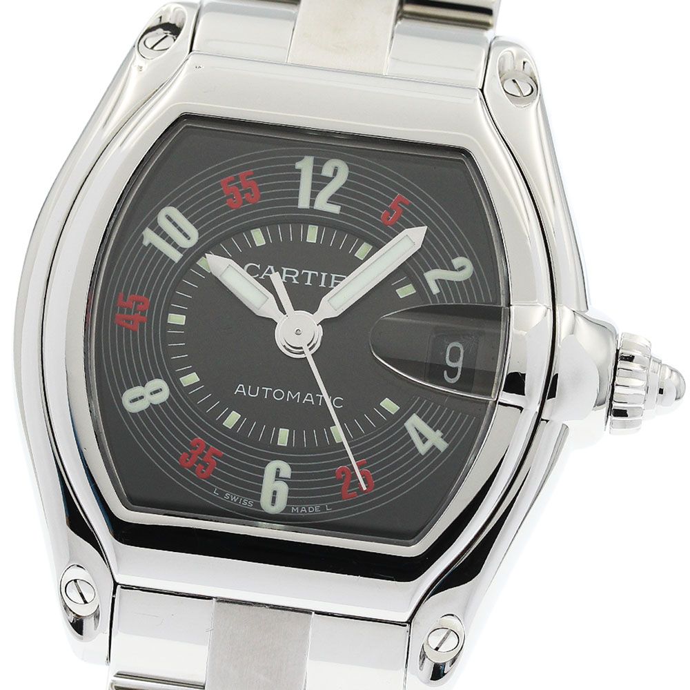 CARTIER カルティエ ロードスターLM W62002V3【磨き済】ステンレス