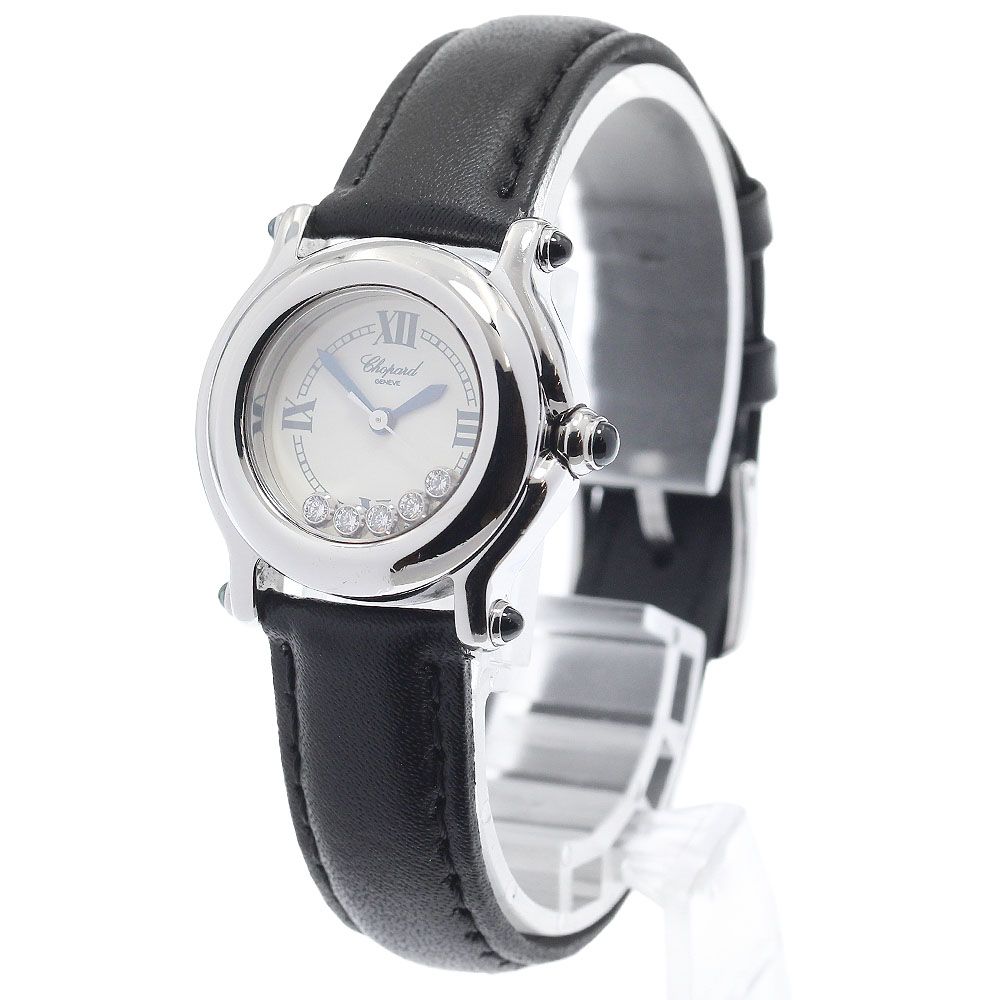 ショパール Chopard 27/8245-23 ハッピースポーツ 5Pダイヤ クォーツ レディース _663019 Chopard】ショパール『ハッピースポーツ 5Pダイヤ ハート』27/8245-23