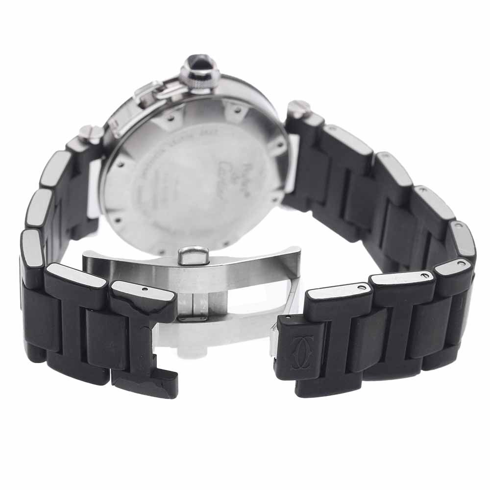 ベルト訳あり カルティエ CARTIER W31077U2 パシャ シータイマー