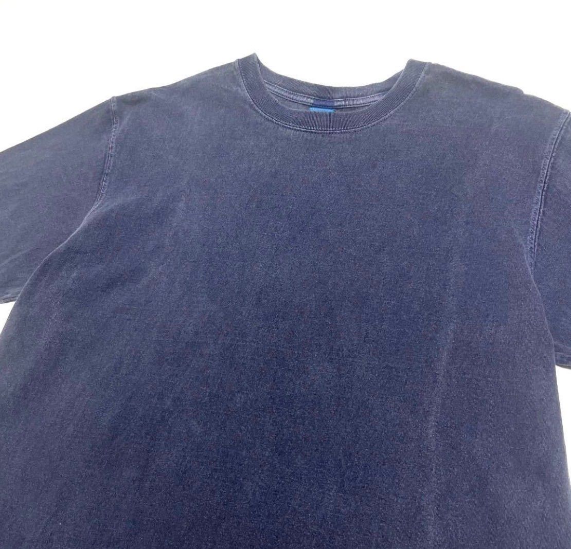 ピグメント加工 GoodOn グッドオン Tシャツ ネイビー L - メルカリ