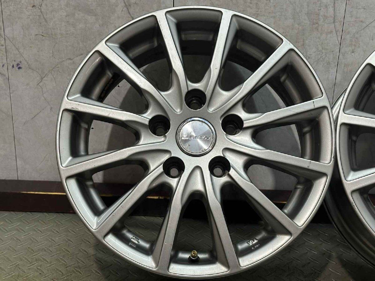 AUTOBACS LEBEN レーヴェン 15インチ 4本 6J5HPCD114.3+43 セレナ等