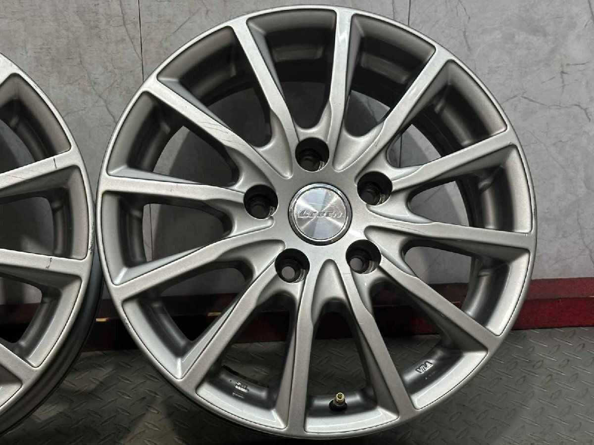 AUTOBACS LEBEN レーヴェン 15インチ 4本 6J5HPCD114.3+43 セレナ等