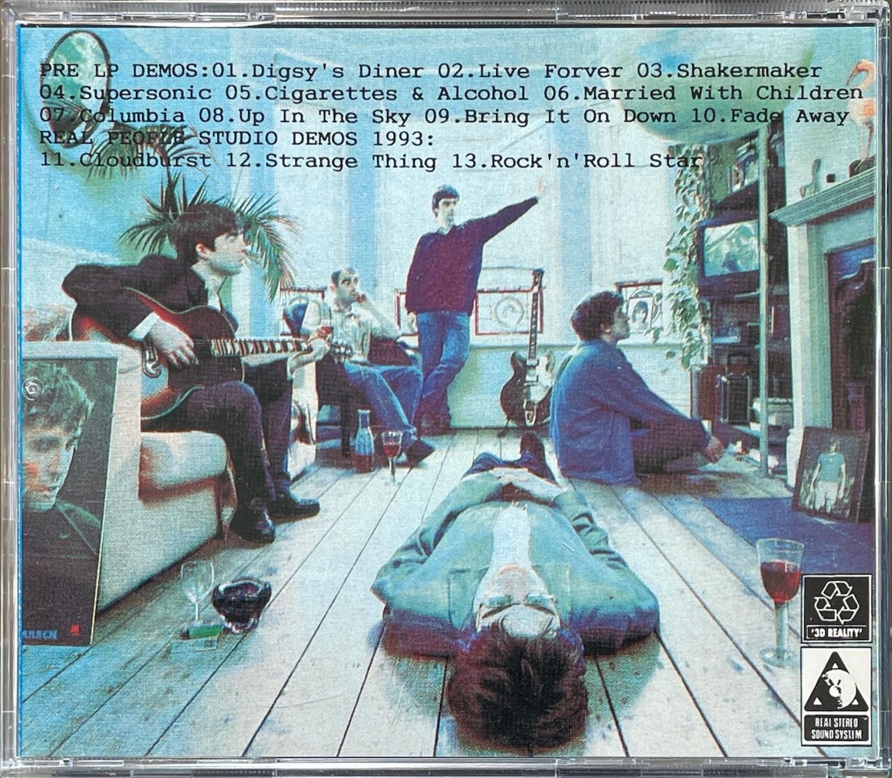 オアシス oasis コレクターズCD  デモ音源集　プレスCD コレクターズ/オアシス/Oasis/Alternate Definitely/ブートデモ音源集
