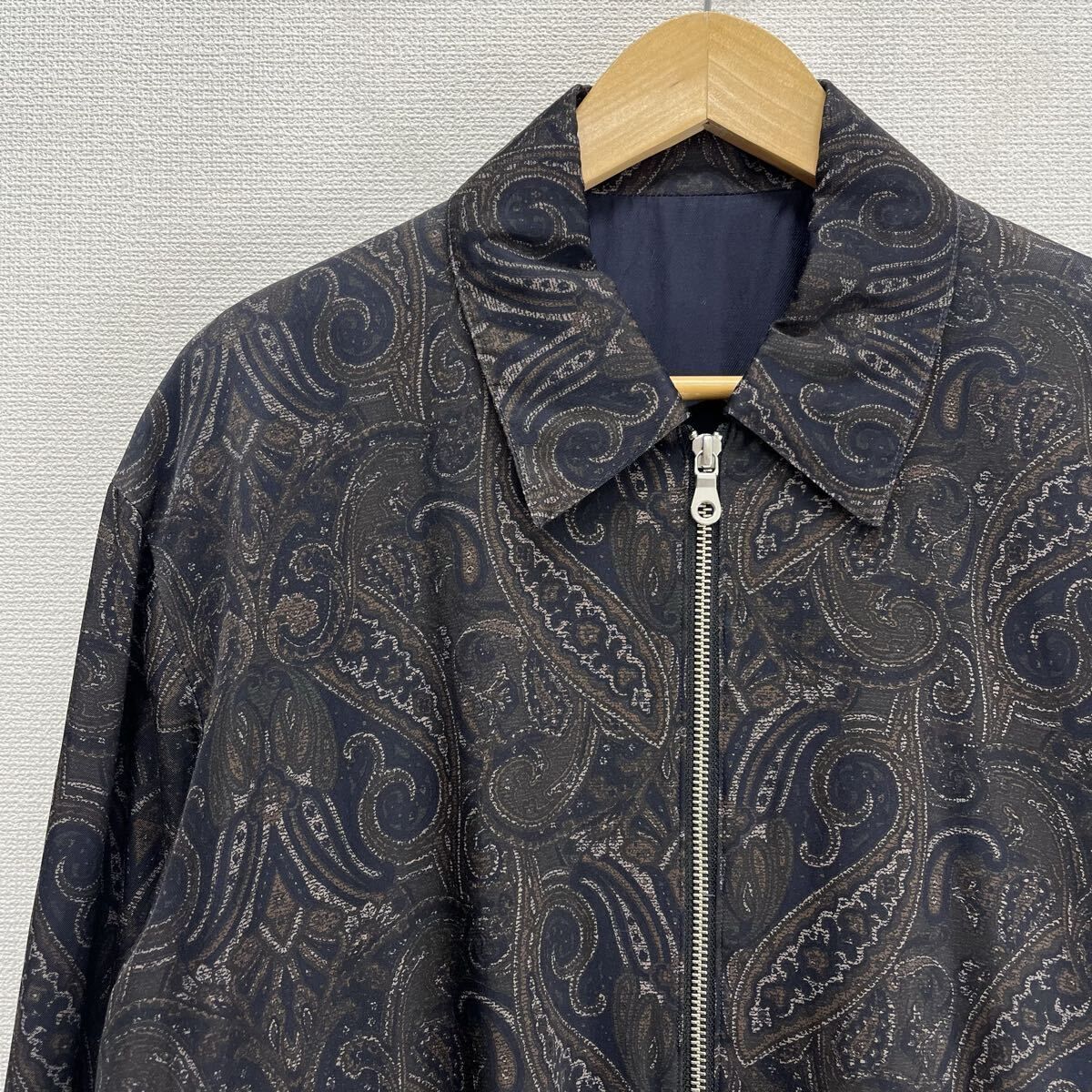 URU TOKYO ウル 19SUJ06 RAYON ZIPUP BLOUSON レーヨン ジップアップ 