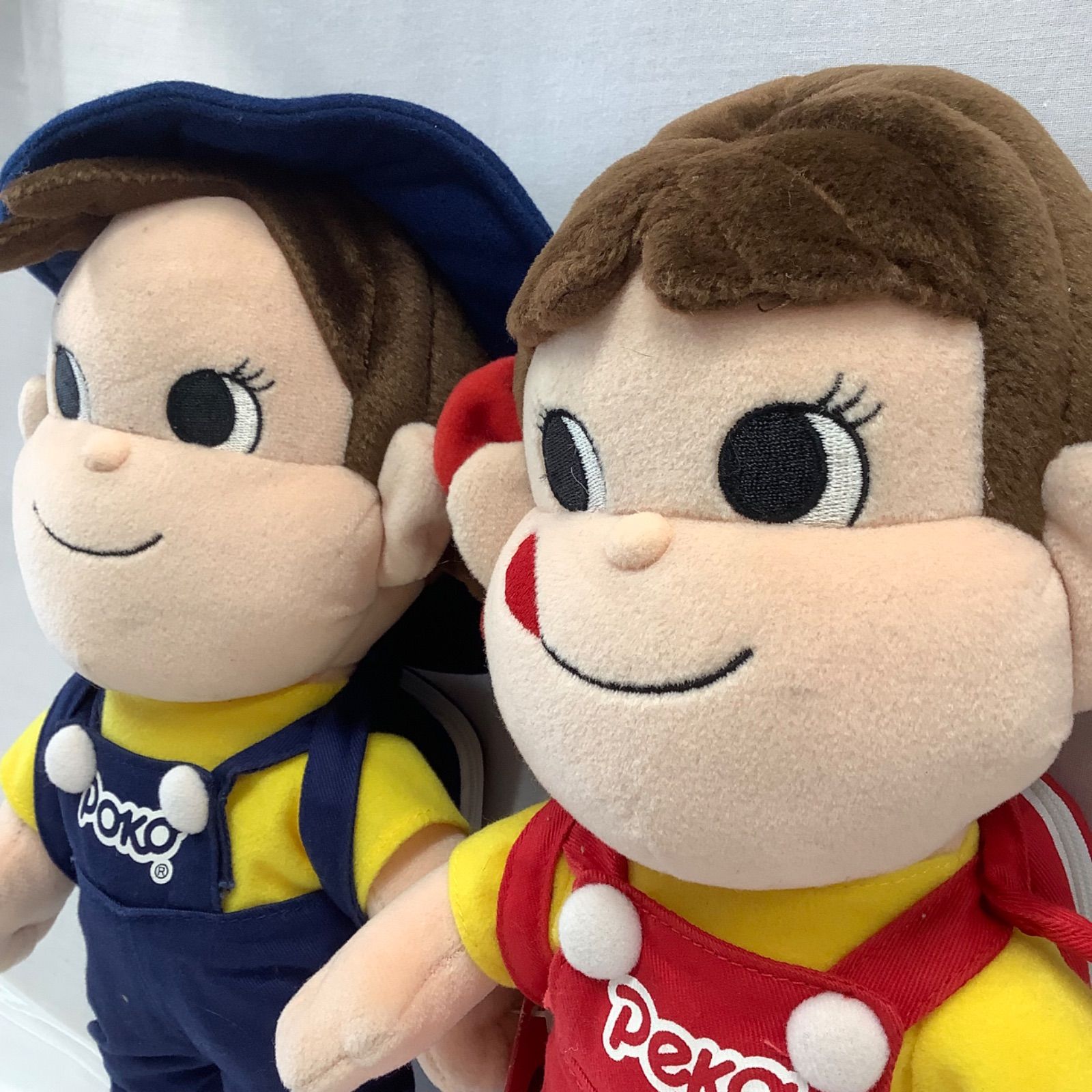 不二家 ペコちゃんポコちゃん ☆リュック付きぬいぐるみ ☆ミルキー型